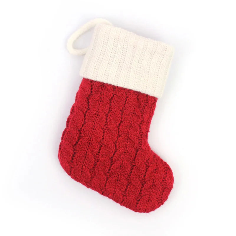 Mini Knit Letter Stocking