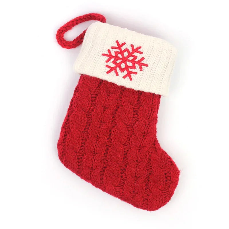 Mini Knit Letter Stocking