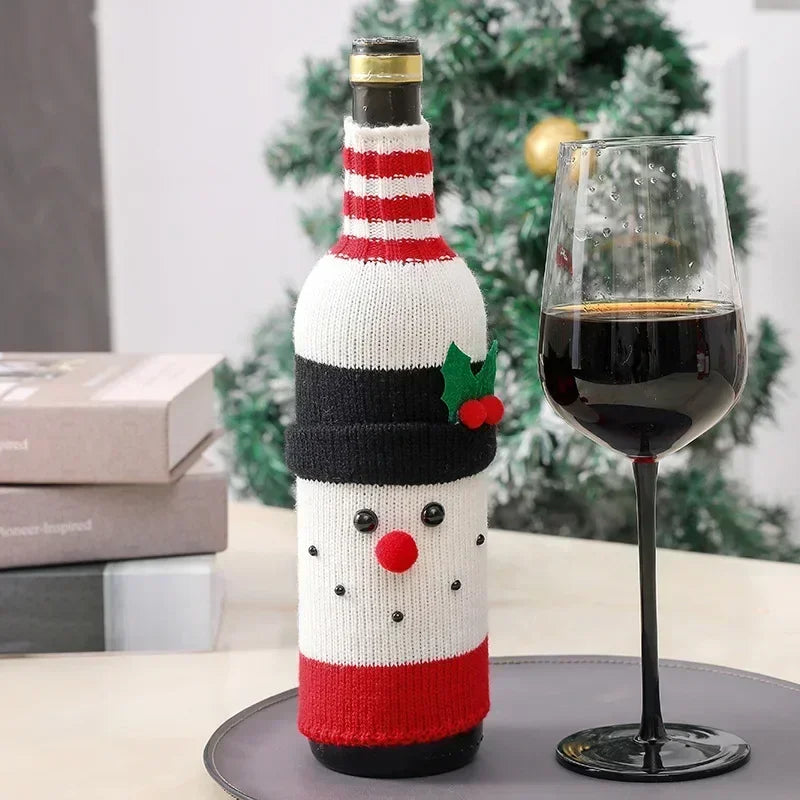Knitted Wine Bottle Jumper