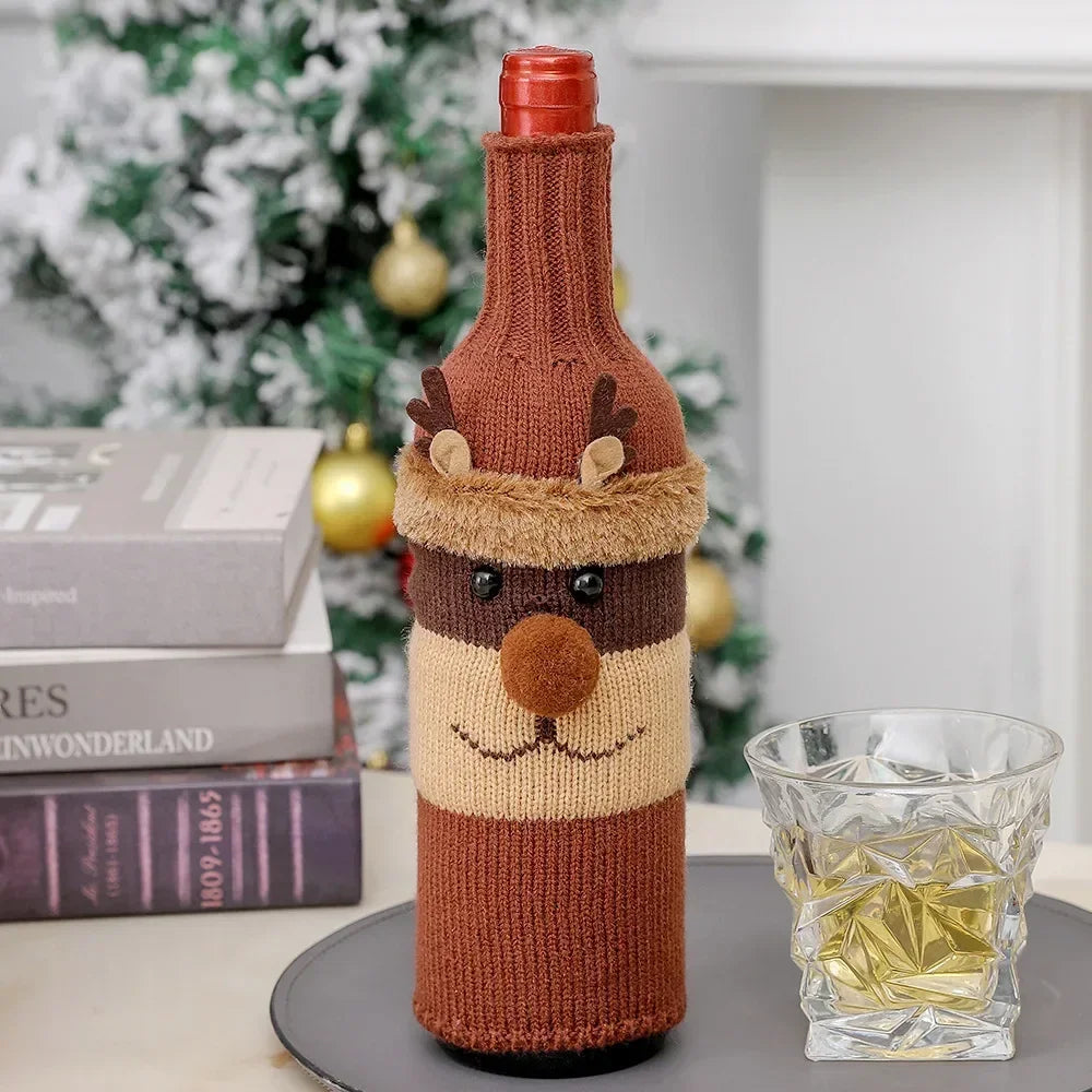 Knitted Wine Bottle Jumper
