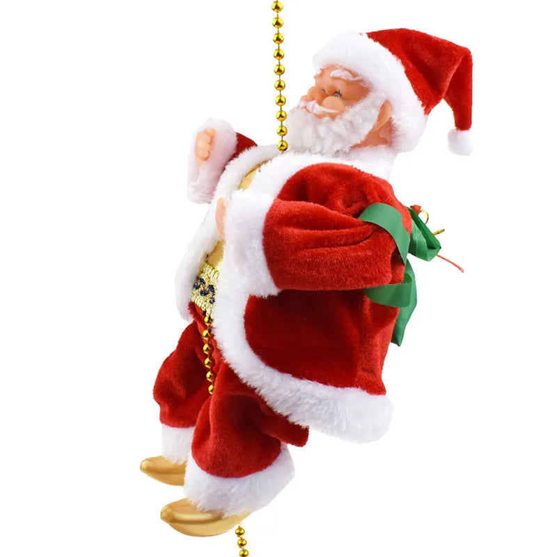 Climbing Santa