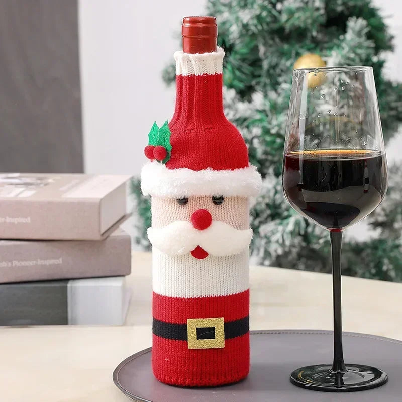 Knitted Wine Bottle Jumper