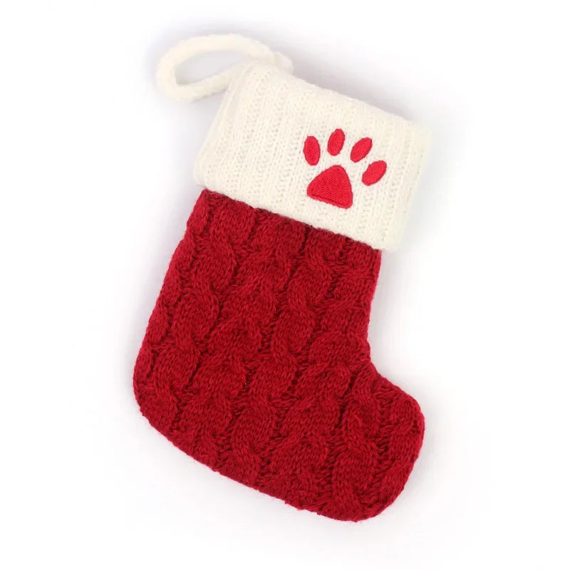 Mini Knit Letter Stocking
