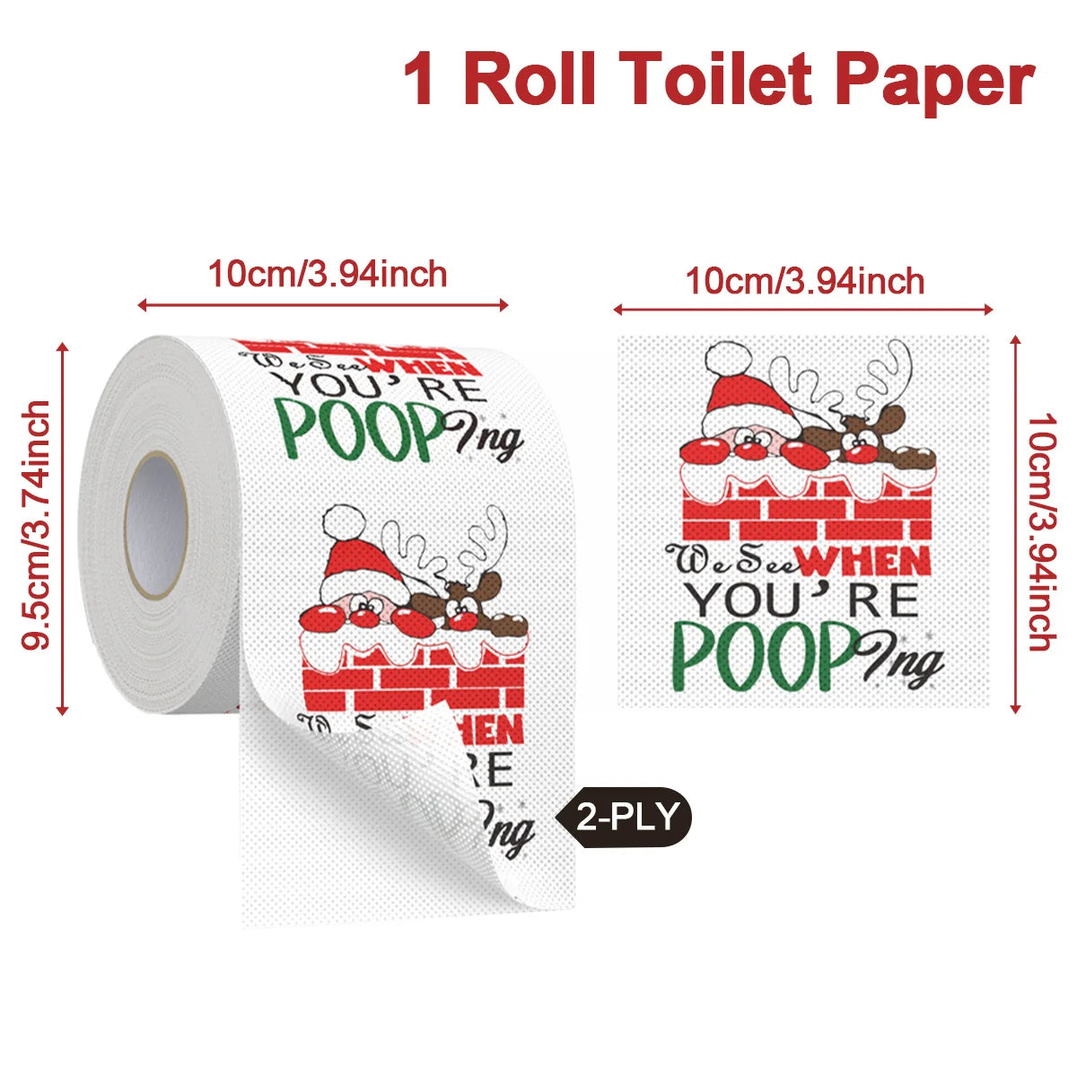 Christmas Toilet Roll