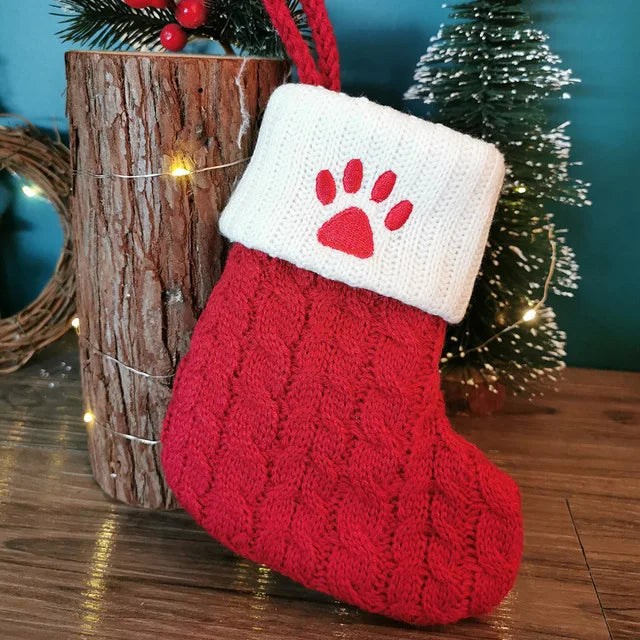 Mini Knit Letter Stocking